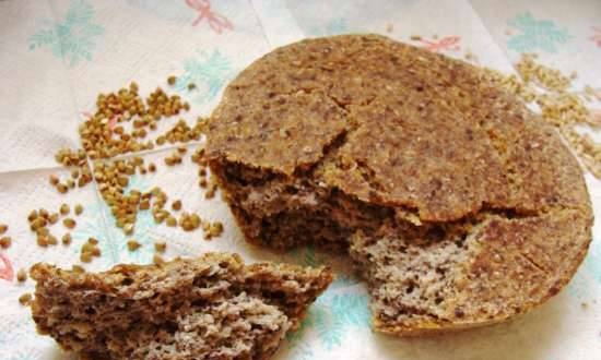 Bread Rostock without flour, leavened