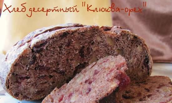 Dessert bread Cranberry-nut