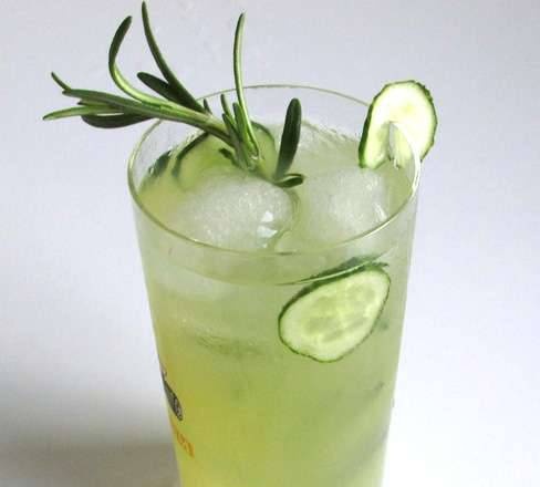 Cucumber-rosemary lemonade