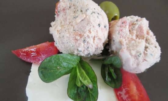 Tomates Helados con Menta