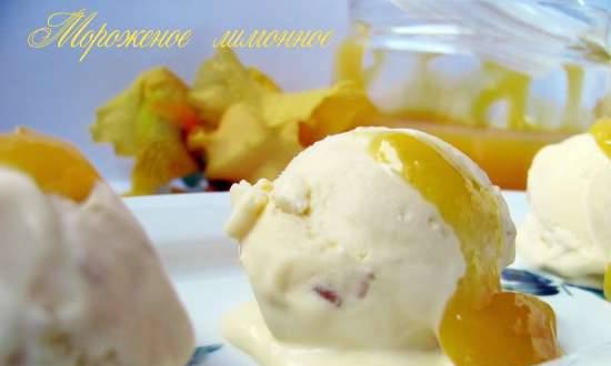 Gelato al limone (mixer)