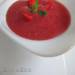 Gazpacho de tomate y fresa