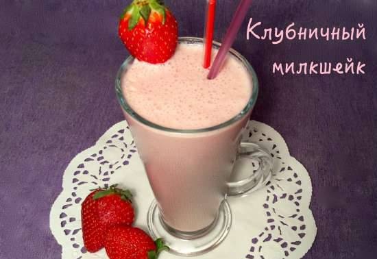 Aardbeienmilkshake