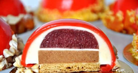 Mousse di torte Cappuccetto Rosso