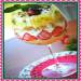 Zuppa inglese con fragole e kiwi