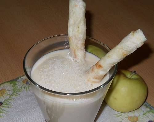 Batido "Strudel con manzanas"