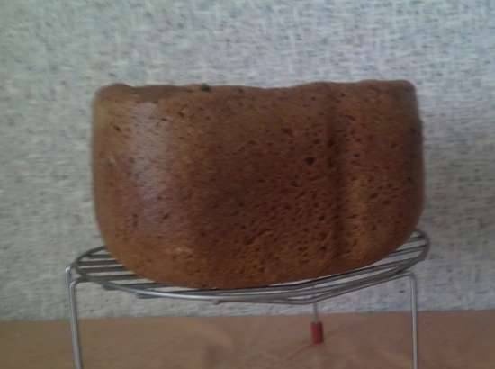 Borodino bread with honey