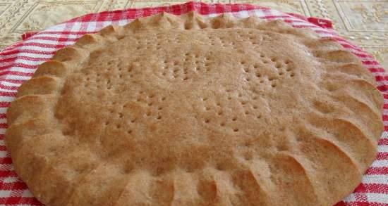 Tortas de pan integral con suero de leche