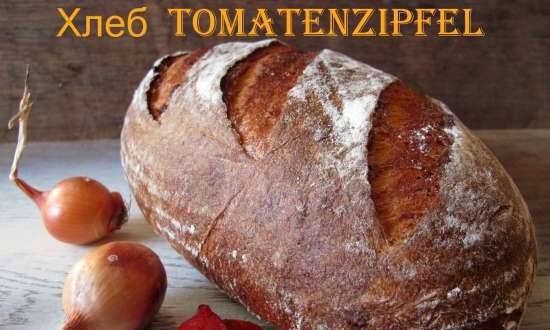 Pan Tomatenzipfel (basado en la receta de Lutz Geissler)