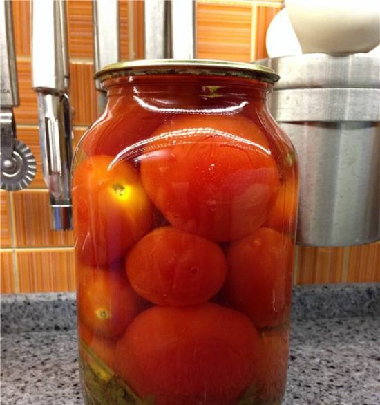 Tomates en escabeche favoritos de Chuchin