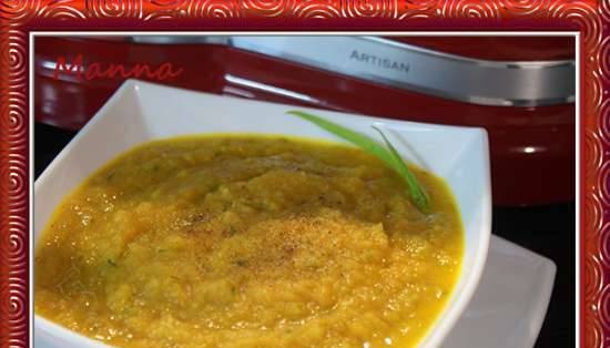 Spicy Fennel Celery Cream Soup sa KitchenAid Artisan Kitchen Processor