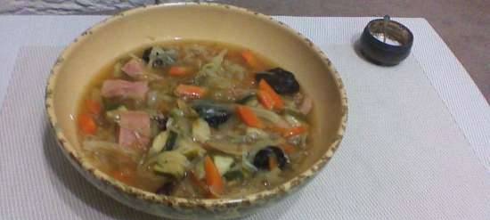 Zuppa di cavolo shalyapin