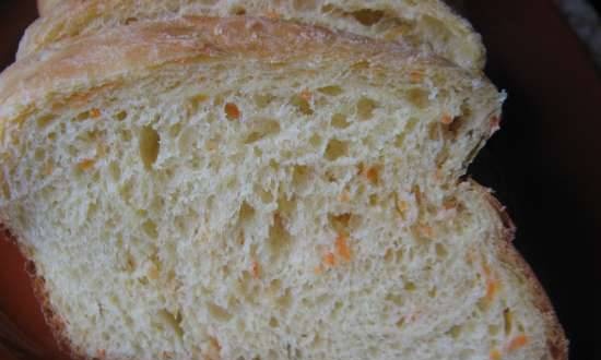 Pane lievitato alle carote