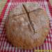 Gray soda bread (Princess 115000 pizza maker)