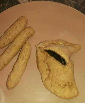 Empanadas de centeno con acedera