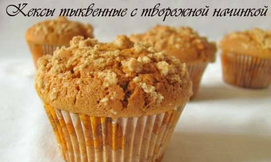 Muffin z miodem dyniowym i rodzynkami