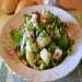  Fresh wild garlic salad with potatoes and radish