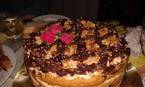 Pastel De Snickers De Aire