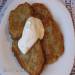 Frittelle di patate alla crema (crema pasticcera Aladki bulbyanyya)