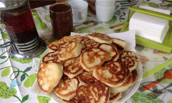 Blues (régi recept az egyszerű palacsintához)