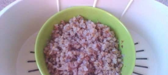 Buckwheat in a double boiler