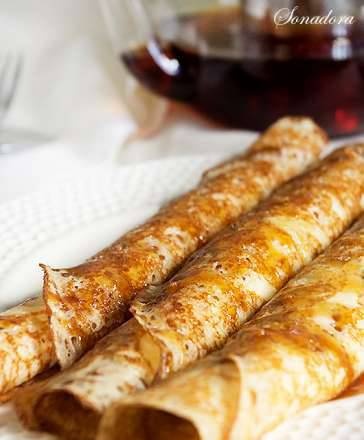 Panqueques con avena sobre kéfir (sin levadura y sin levadura)