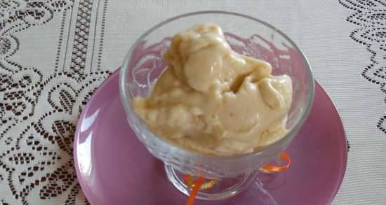 Sorbetto alla marmellata di schiuma