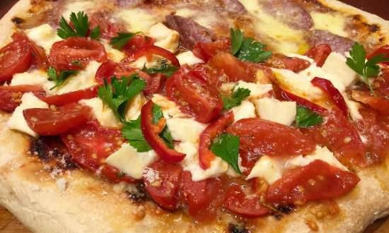 Pizza Sapri - een recept dat op de Florentijnse markt werd bespioneerd