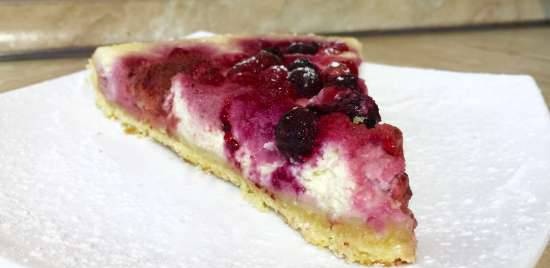 Curd pie with berries (Tristar PZ-2881 multi-oven)