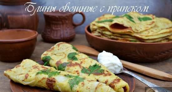 Tortitas de verduras al horno