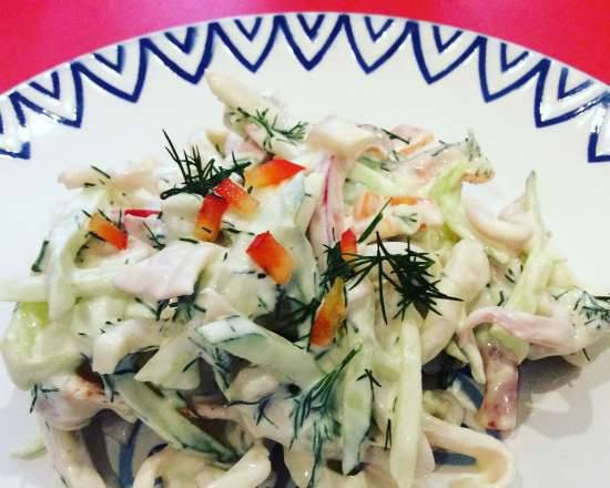 Squid salad Mozhaisky