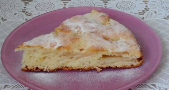 Charlotte (torta di mele su kefir)