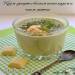 Romig dessert met witte chocolade en matcha-thee