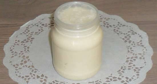 Sốt mayonnaise sữa đông