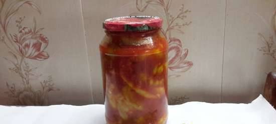 Pimiento picante en salsa de tomate