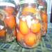 Tomates en escabeche con vodka