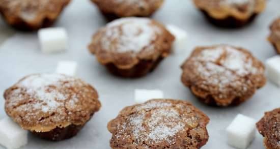 Muffins de plàtan de xocolata