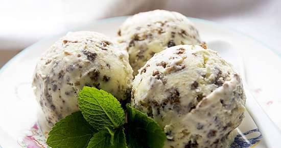 Gelato con pane nero di David Leibovitz