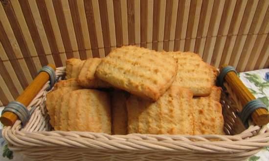 Galletas cremosas de vainilla (jeringa de prensa de masa)