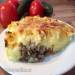 Potato casserole with minced meat and sauerkraut (Multicuisine DeLonghi)