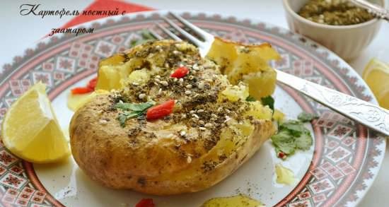 Patatas magras con zaatar