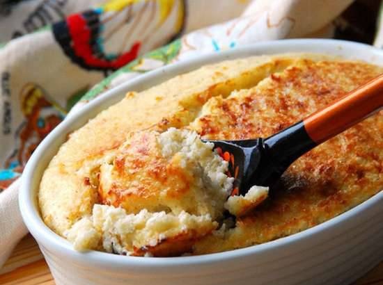 Barley porridge with sour cream