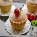 Mini-tartas de almendras con cerezas (Cherry Bakewell Tart)