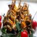 Filled sprat baked on skewers in Sicilian style (Sarde al beccafico)