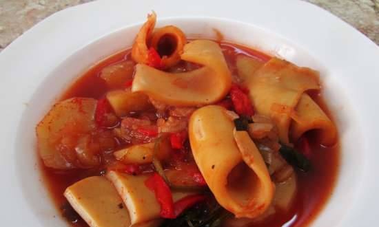 Squid Stew (Caldeirada de lulas)