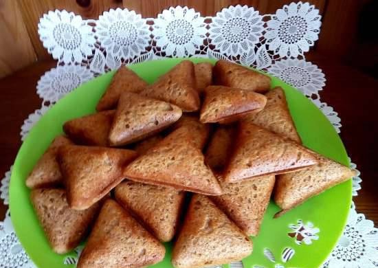 Pan de levadura integral en la Samboussa maker