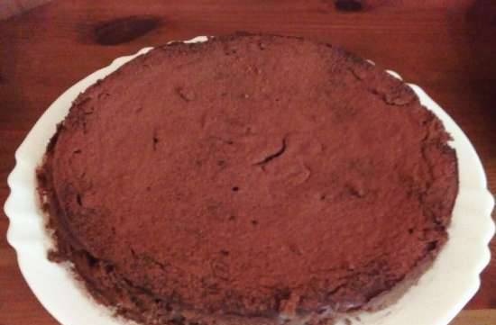 Torta di castagne al cioccolato e tartufo