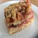 Rhubarb, strawberry, raspberry, cherry pie