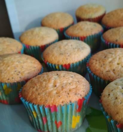 Λεμόνι Muffins Citrus Blast από τον Andy Chef