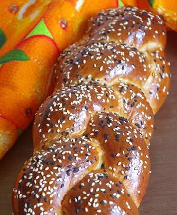 Pane ritorto al burro con zucca